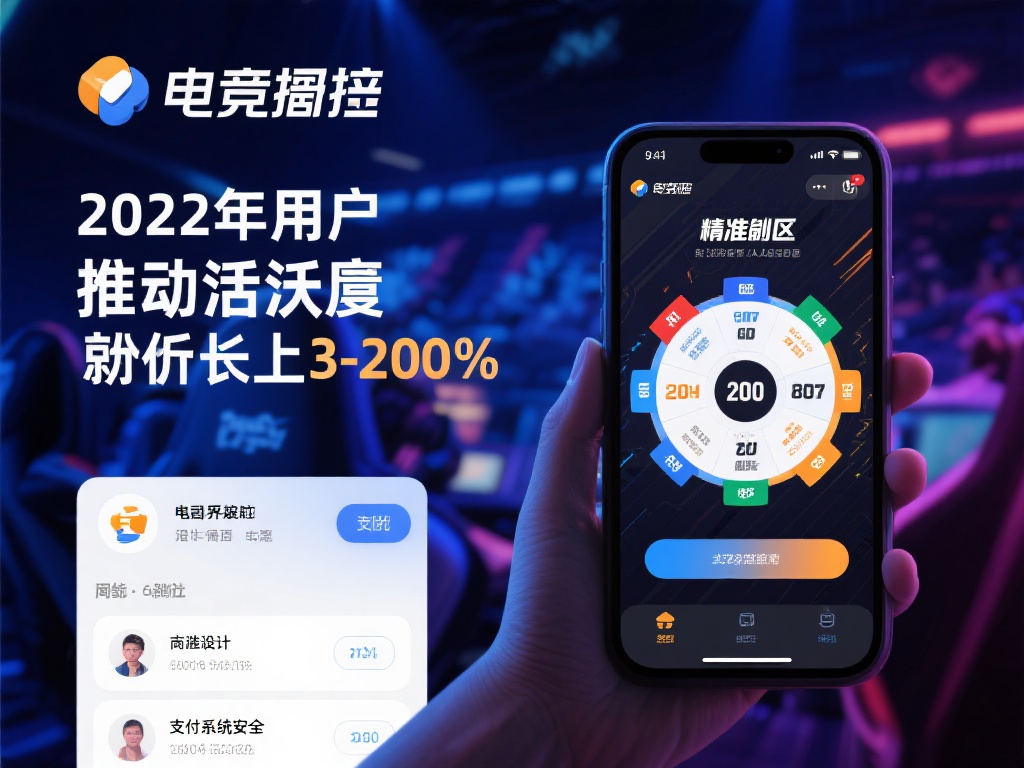 以某知名电竞竞猜平台为例，其在2022年用户活跃度